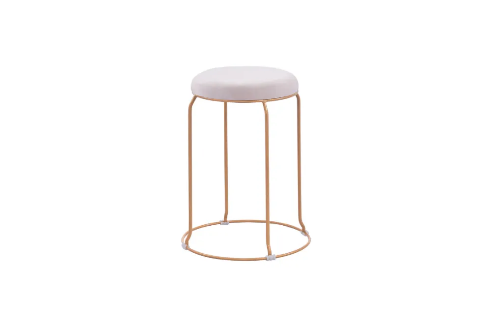 TABOURET DORE  (VENDU PAR 10)