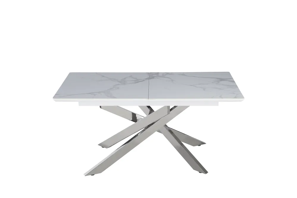 TABLE EXTENSIBLE AGATHE PIED CHOME CERAMIQUE