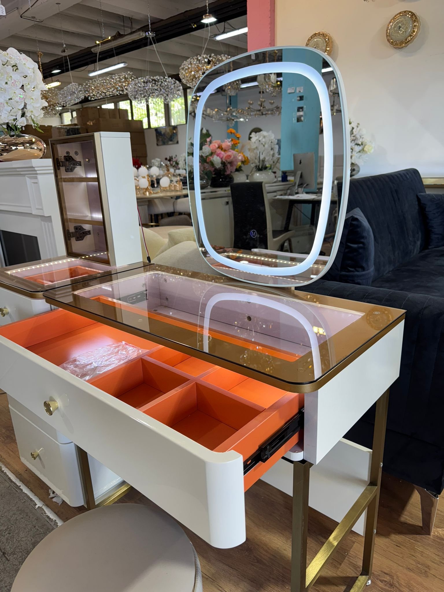 Coiffeuse Lily +miroir